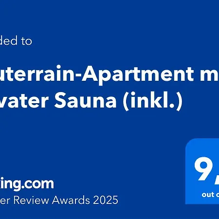 Appartement Souterrain-apartment Mit Privater Sauna Duisburg