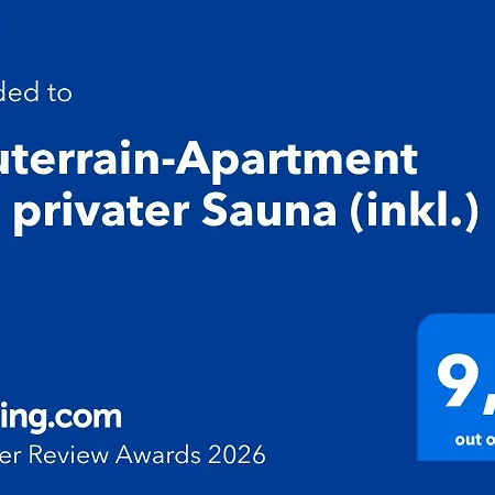 Souterrain-apartment Mit Privater Sauna دوسبرغ